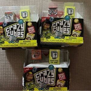 Spin Master Crazy Cubes Shoot Play Collect 3pk